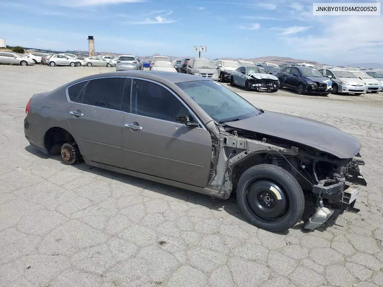 2006 Infiniti M45 Base VIN: JNKBY01E06M200520 Lot: 63673975