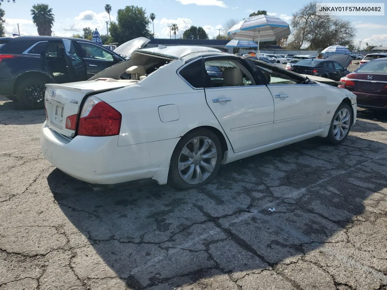 2007 Infiniti M35 Base VIN: JNKAY01F57M460482 Lot: 42598325