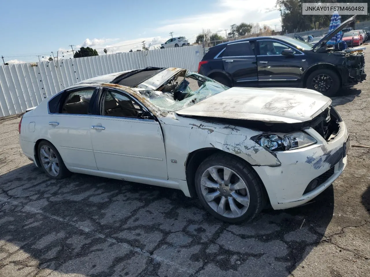 2007 Infiniti M35 Base VIN: JNKAY01F57M460482 Lot: 42598325