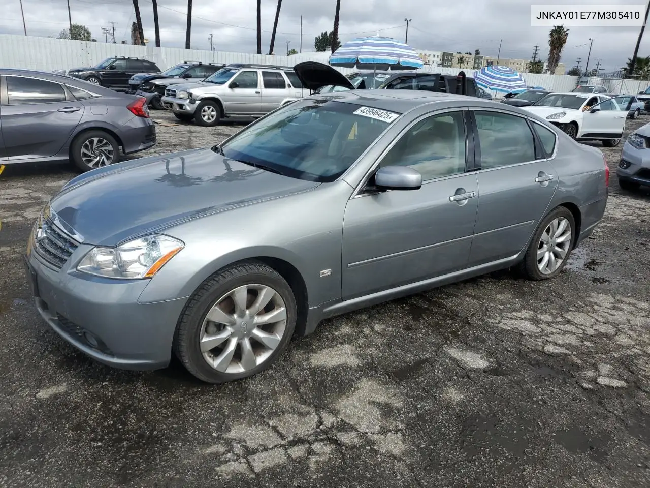 2007 Infiniti M35 Base VIN: JNKAY01E77M305410 Lot: 43996425