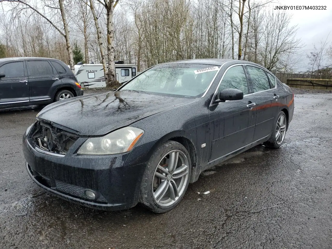 2007 Infiniti M45 Base VIN: JNKBY01E07M403232 Lot: 49906485