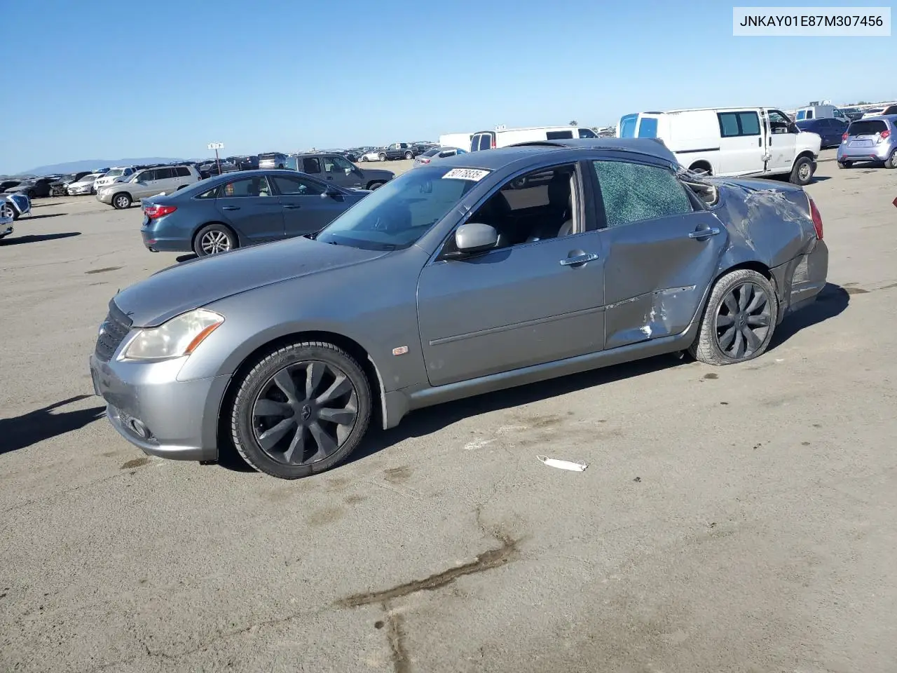 2007 Infiniti M35 Base VIN: JNKAY01E87M307456 Lot: 50178835