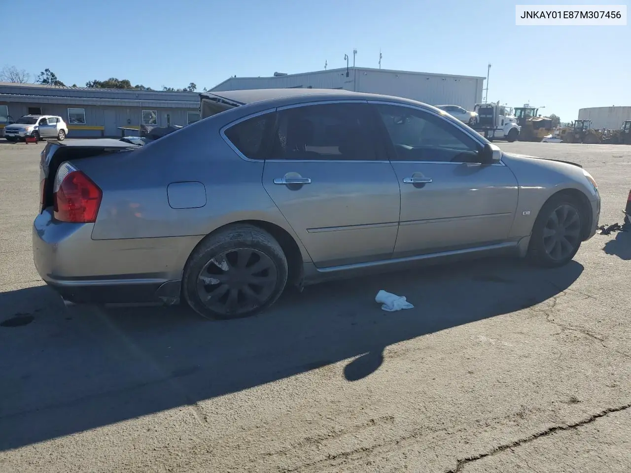 2007 Infiniti M35 Base VIN: JNKAY01E87M307456 Lot: 50178835