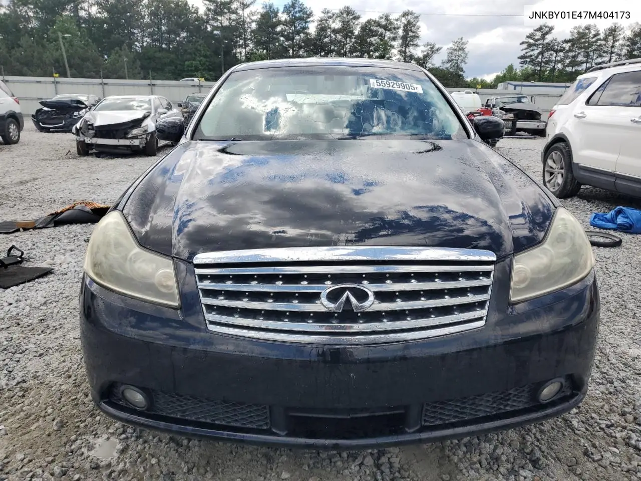 2007 Infiniti M45 Base VIN: JNKBY01E47M404173 Lot: 55929905