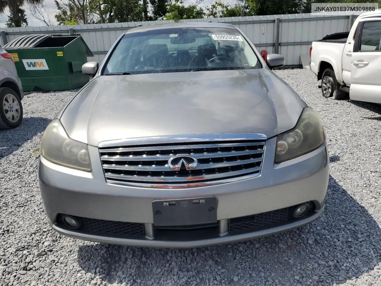 2007 Infiniti M35 Base VIN: JNKAY01E37M309888 Lot: 55955235