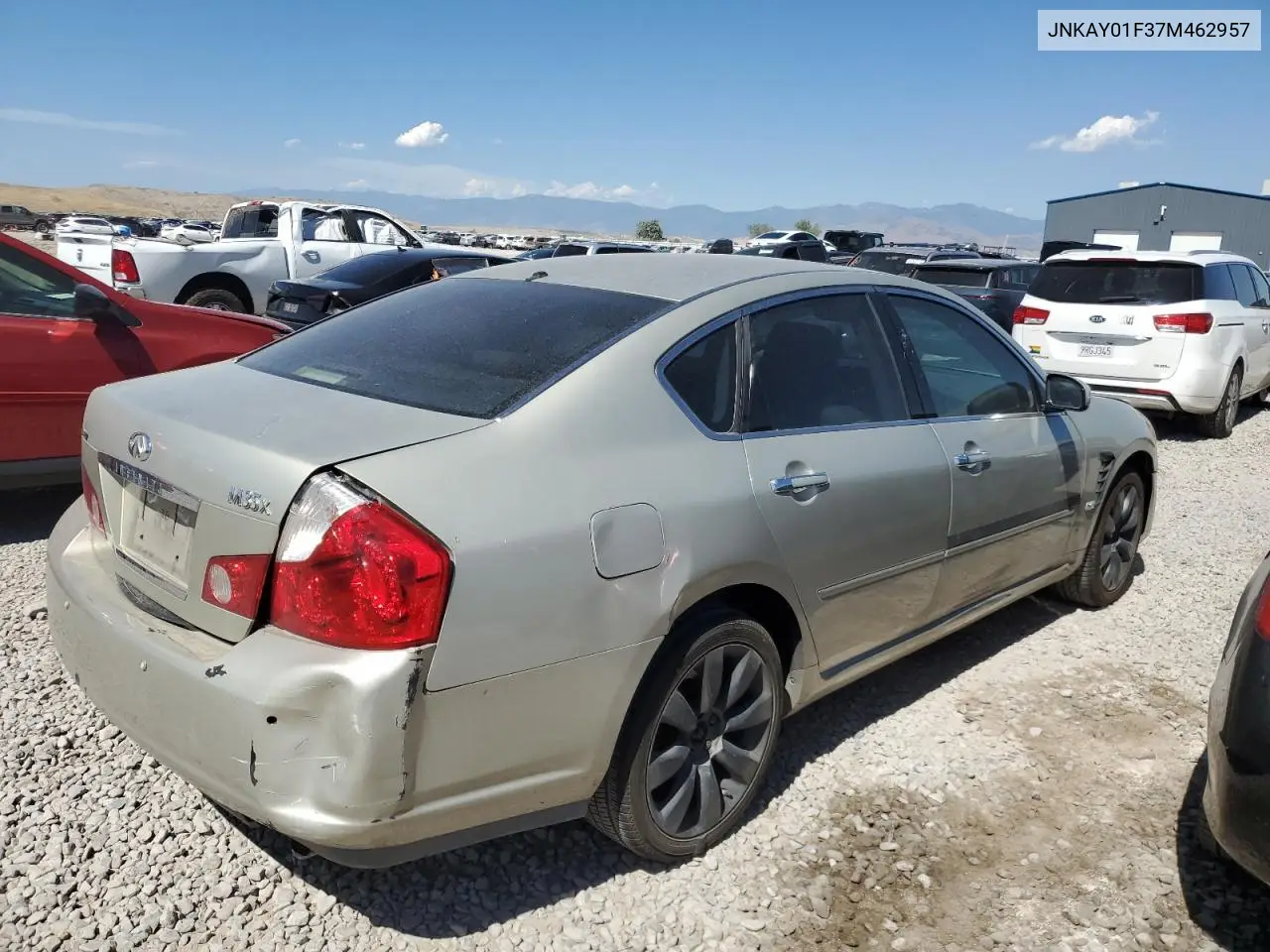 2007 Infiniti M35 Base VIN: JNKAY01F37M462957 Lot: 59747405