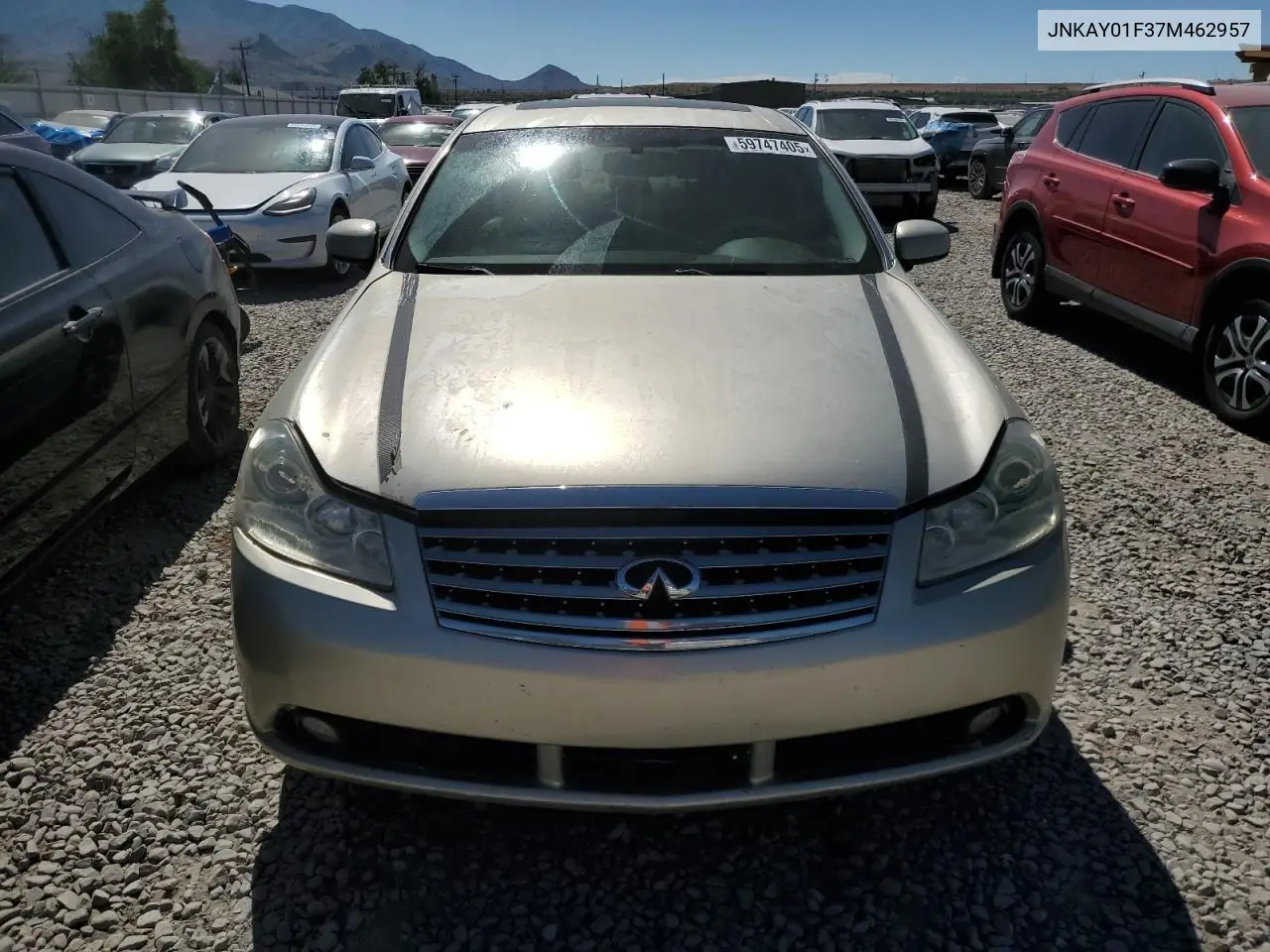2007 Infiniti M35 Base VIN: JNKAY01F37M462957 Lot: 59747405