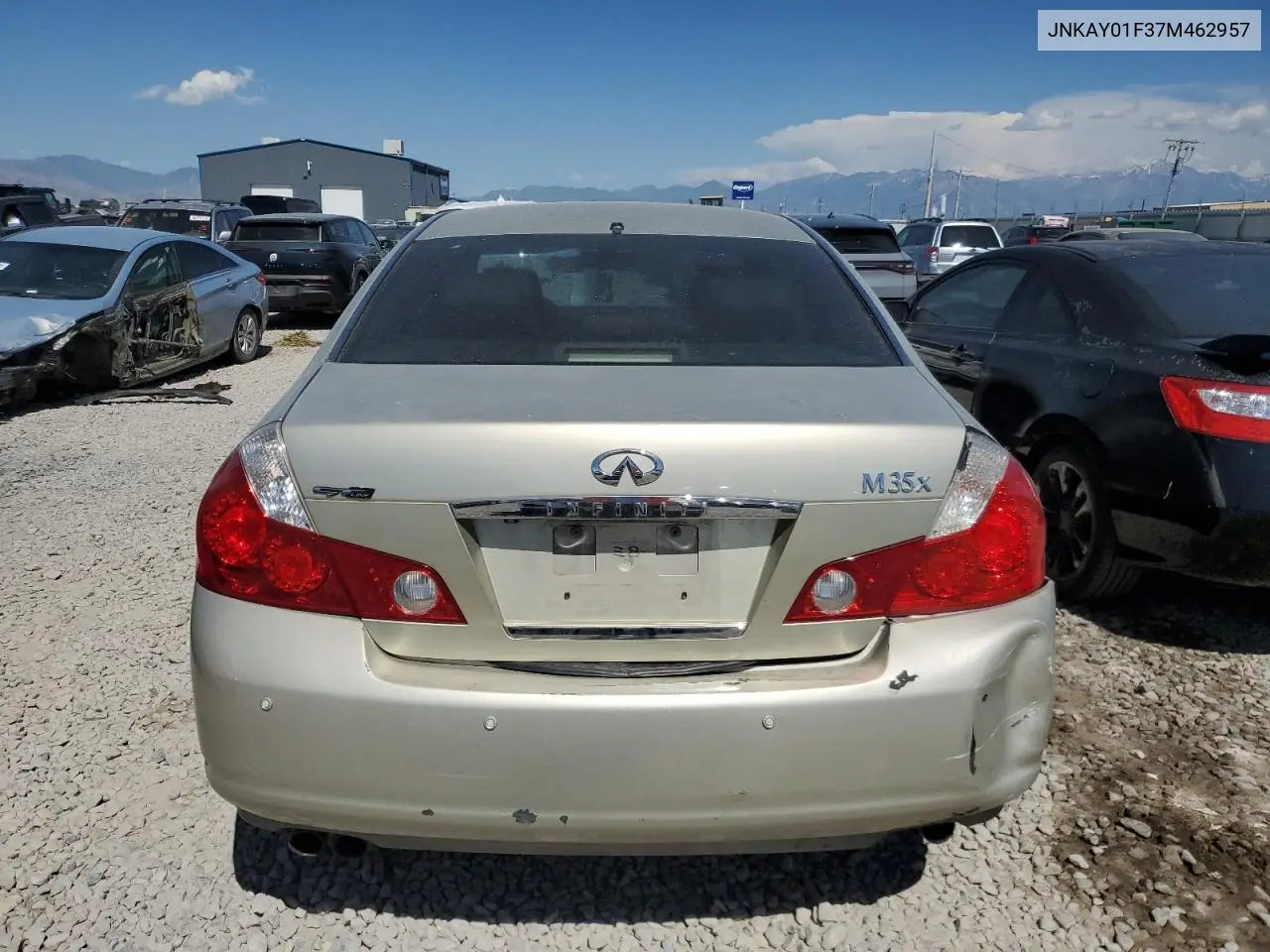 2007 Infiniti M35 Base VIN: JNKAY01F37M462957 Lot: 59747405