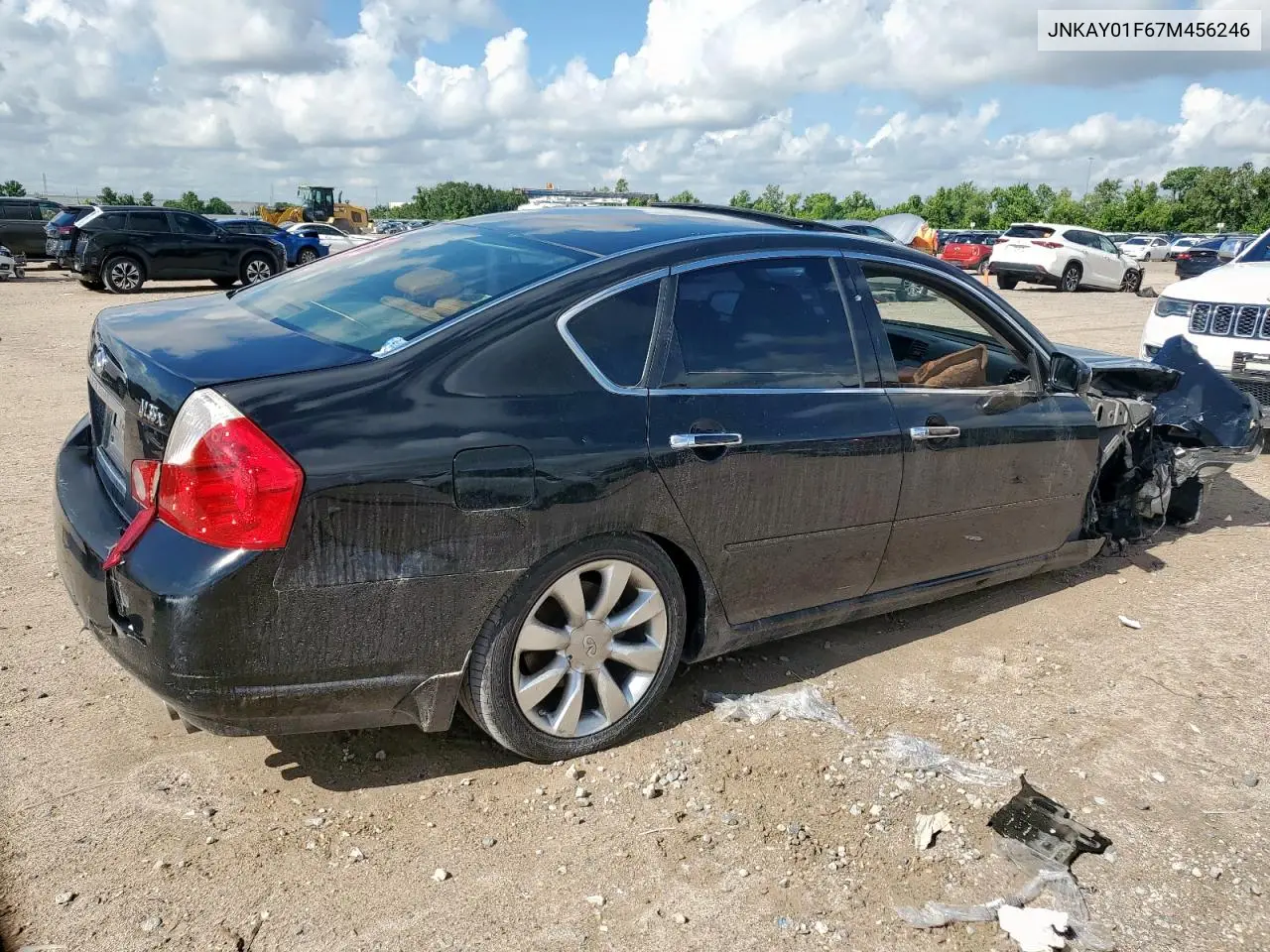 2007 Infiniti M35 Base VIN: JNKAY01F67M456246 Lot: 60845735