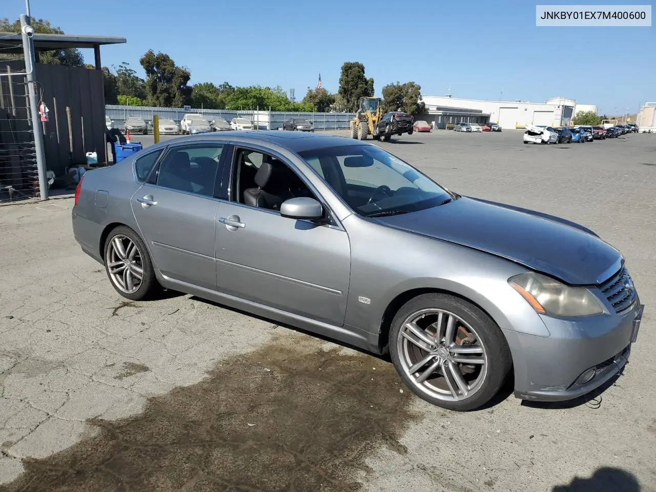 2007 Infiniti M45 Base VIN: JNKBY01EX7M400600 Lot: 61271575