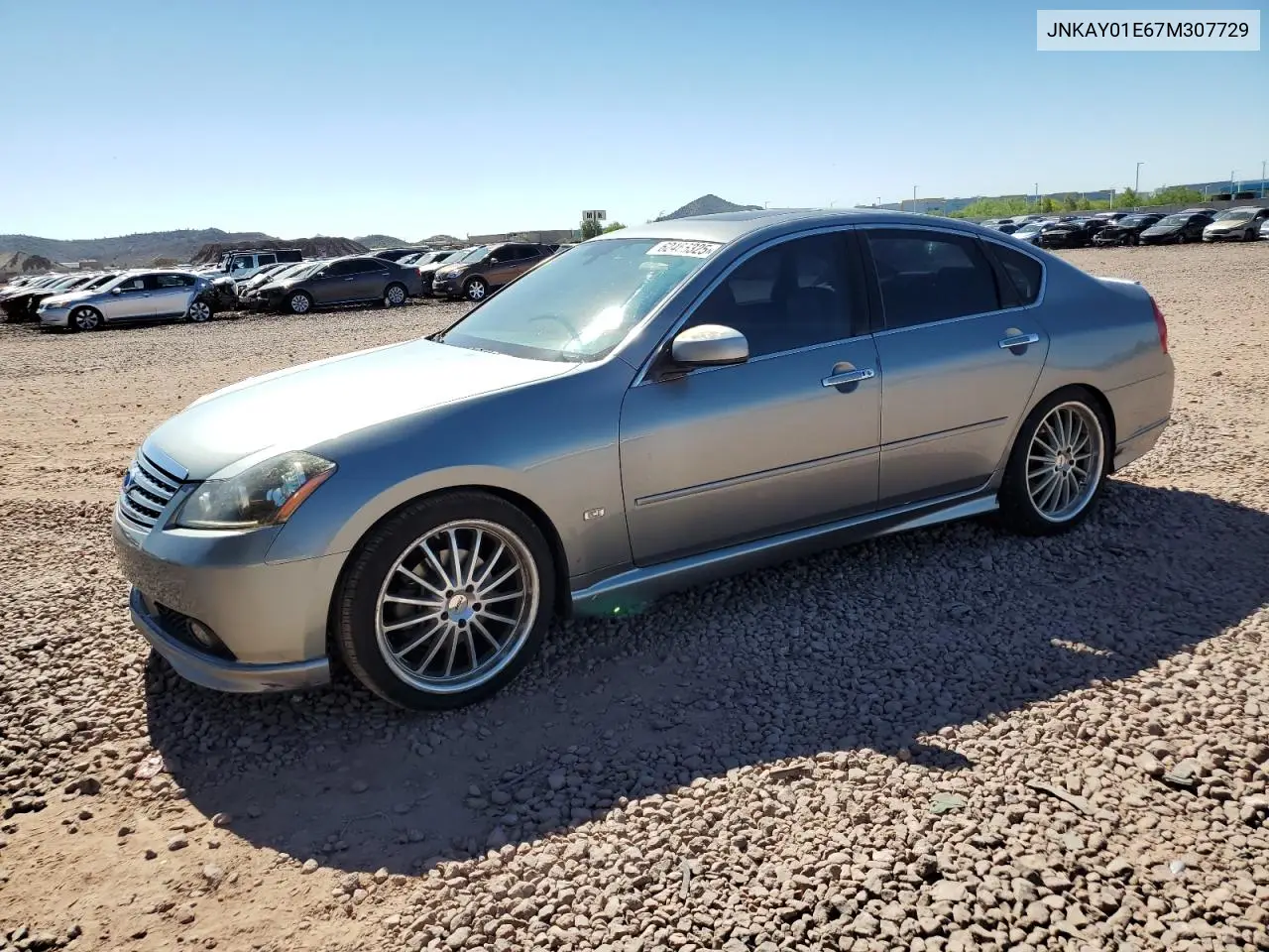 2007 Infiniti M35 Base VIN: JNKAY01E67M307729 Lot: 62466325