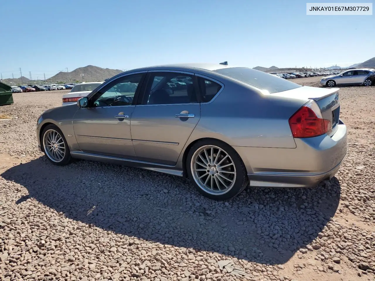 2007 Infiniti M35 Base VIN: JNKAY01E67M307729 Lot: 62466325