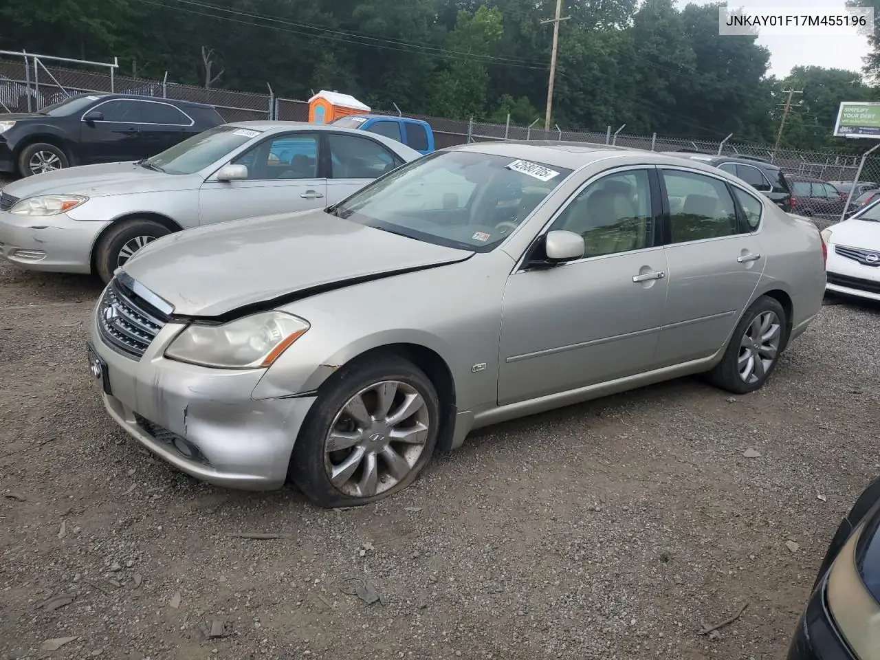2007 Infiniti M35 Base VIN: JNKAY01F17M455196 Lot: 62680705