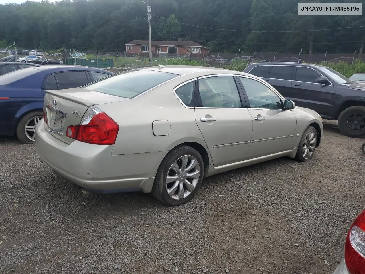 2007 Infiniti M35 Base VIN: JNKAY01F17M455196 Lot: 62680705