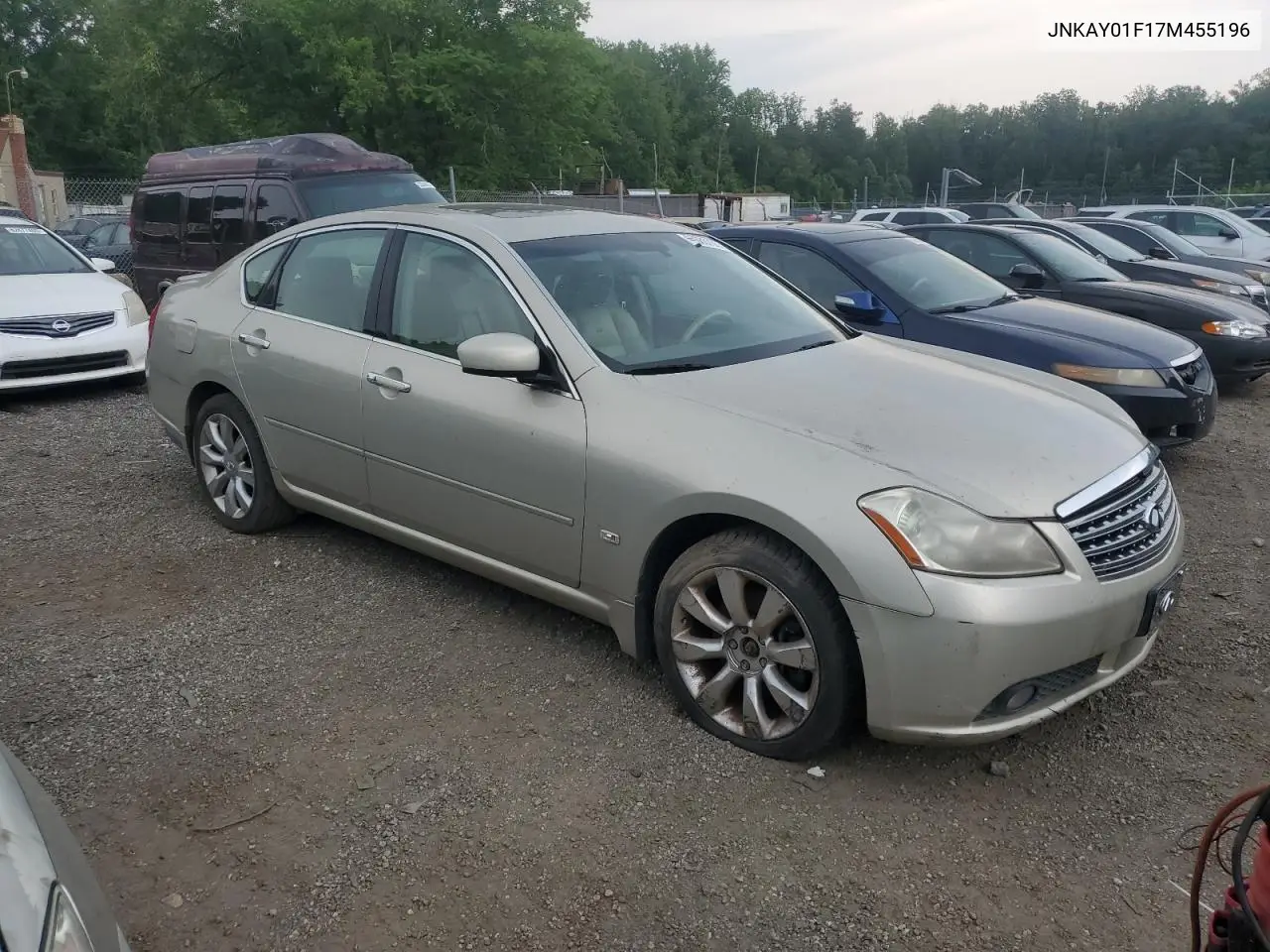 2007 Infiniti M35 Base VIN: JNKAY01F17M455196 Lot: 62680705