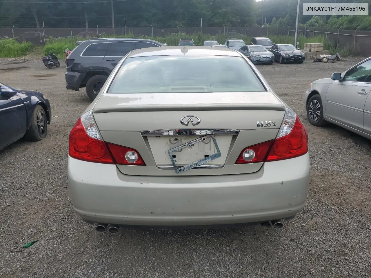 2007 Infiniti M35 Base VIN: JNKAY01F17M455196 Lot: 62680705