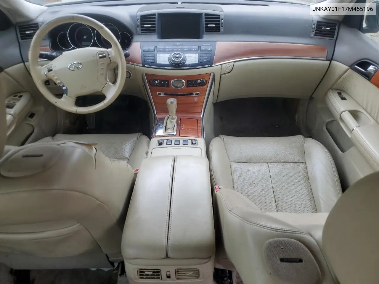 2007 Infiniti M35 Base VIN: JNKAY01F17M455196 Lot: 62680705