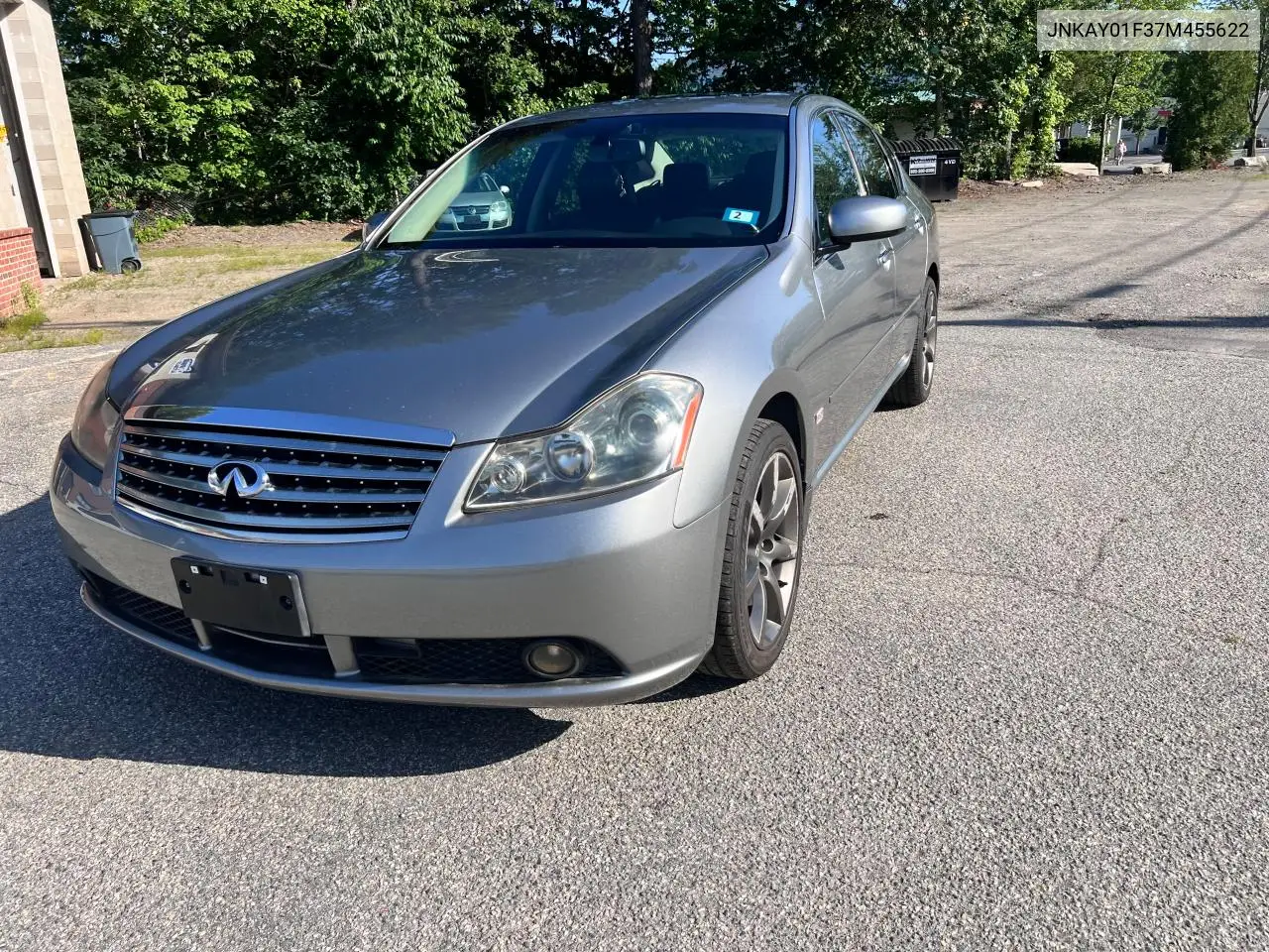 2007 Infiniti M35 Base VIN: JNKAY01F37M455622 Lot: 63004285