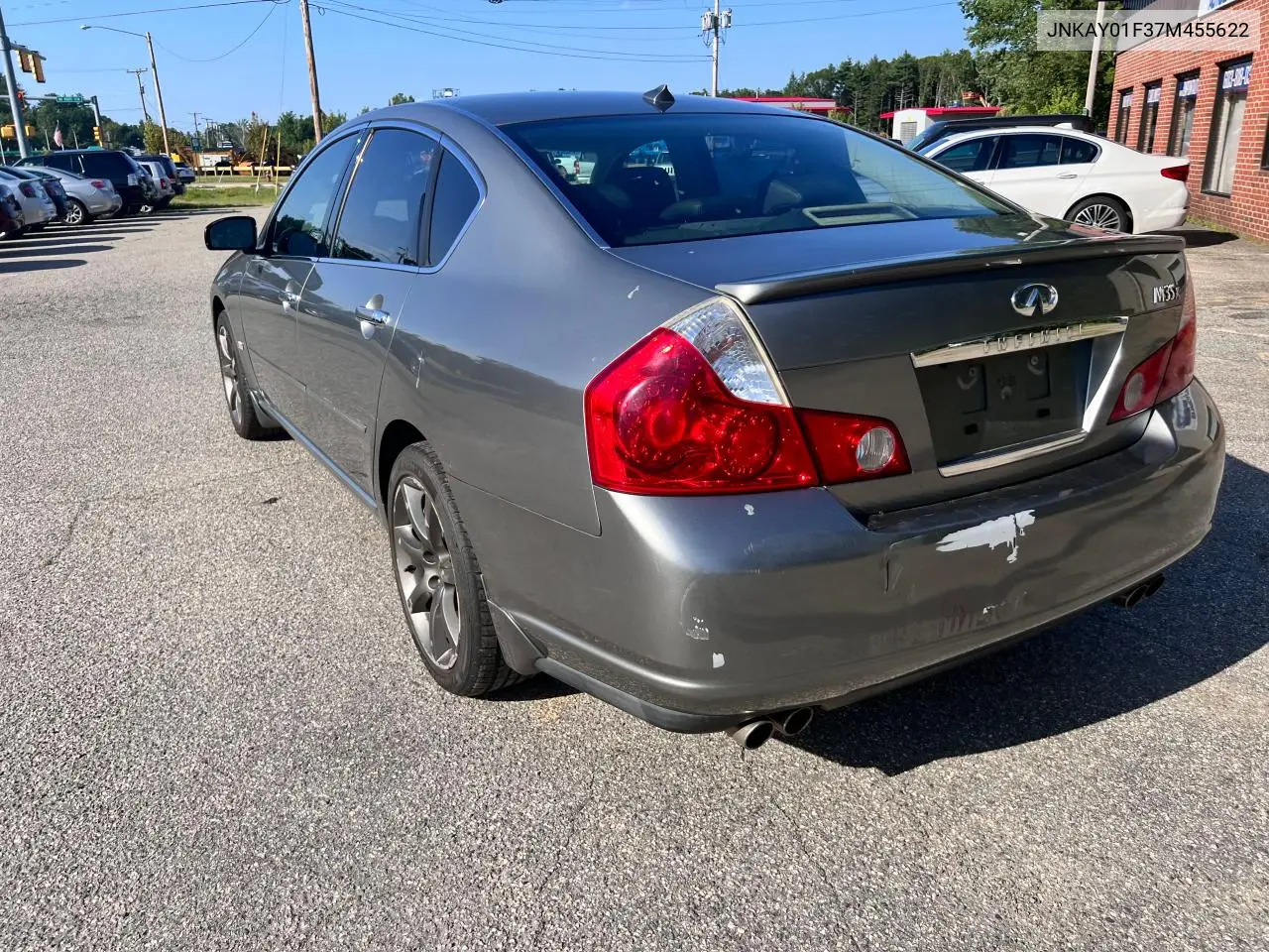 2007 Infiniti M35 Base VIN: JNKAY01F37M455622 Lot: 63004285