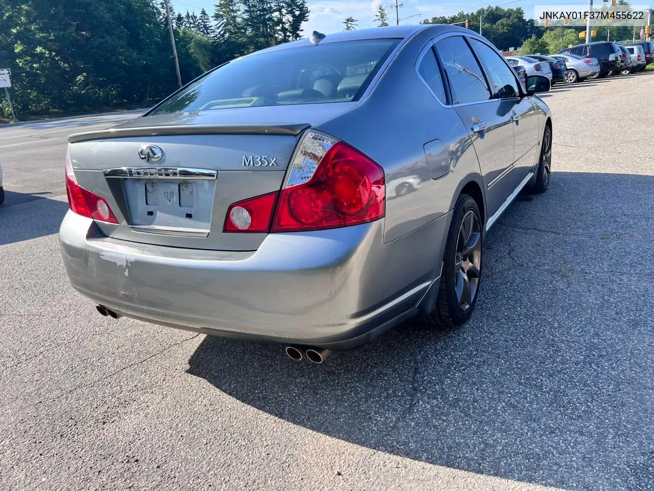 2007 Infiniti M35 Base VIN: JNKAY01F37M455622 Lot: 63004285