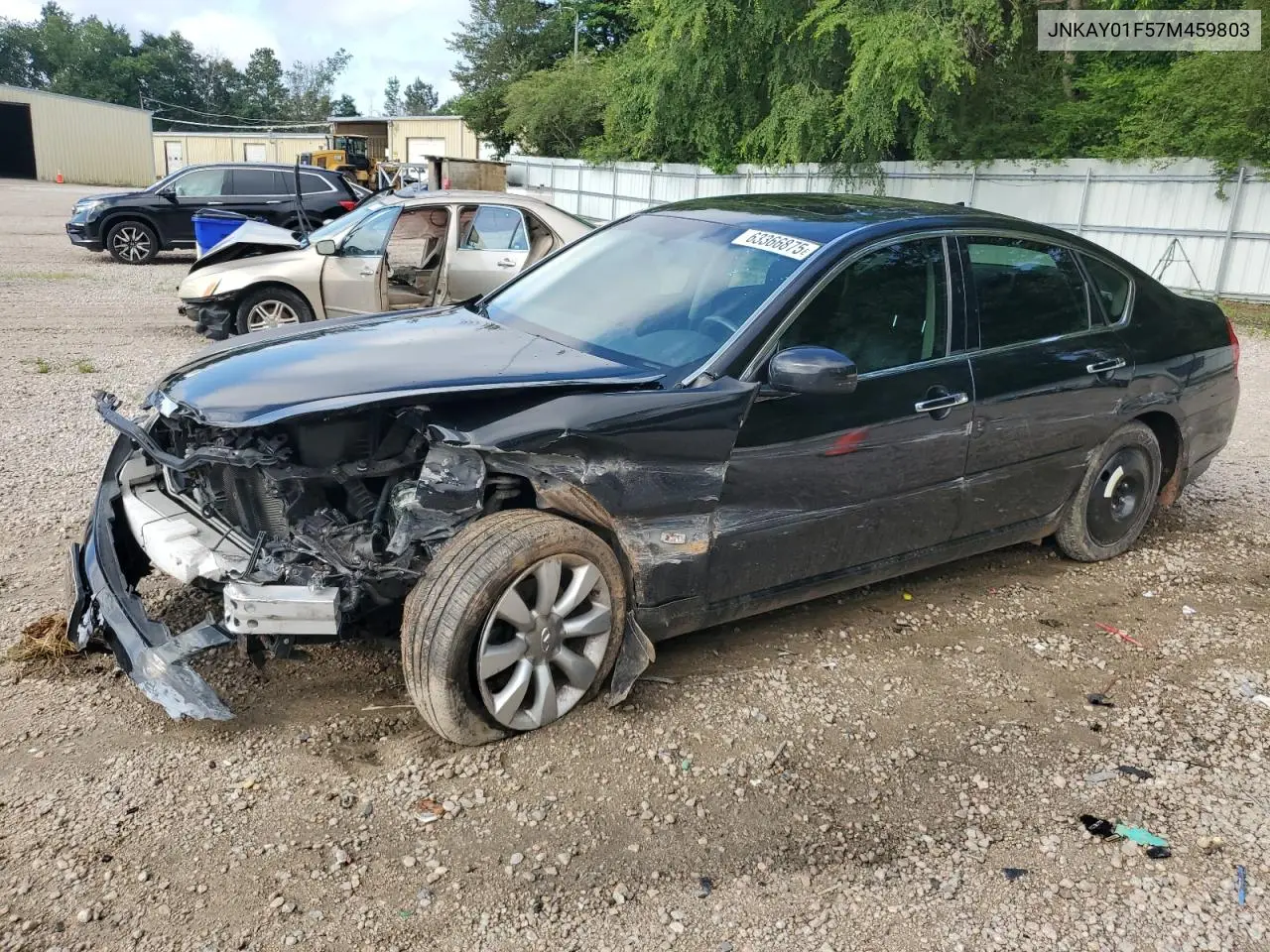 2007 Infiniti M35 Base VIN: JNKAY01F57M459803 Lot: 63366875