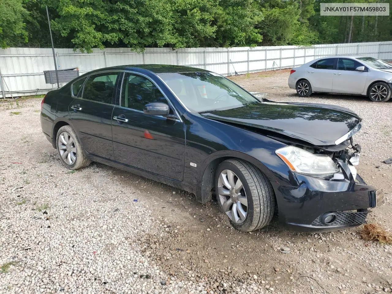 2007 Infiniti M35 Base VIN: JNKAY01F57M459803 Lot: 63366875