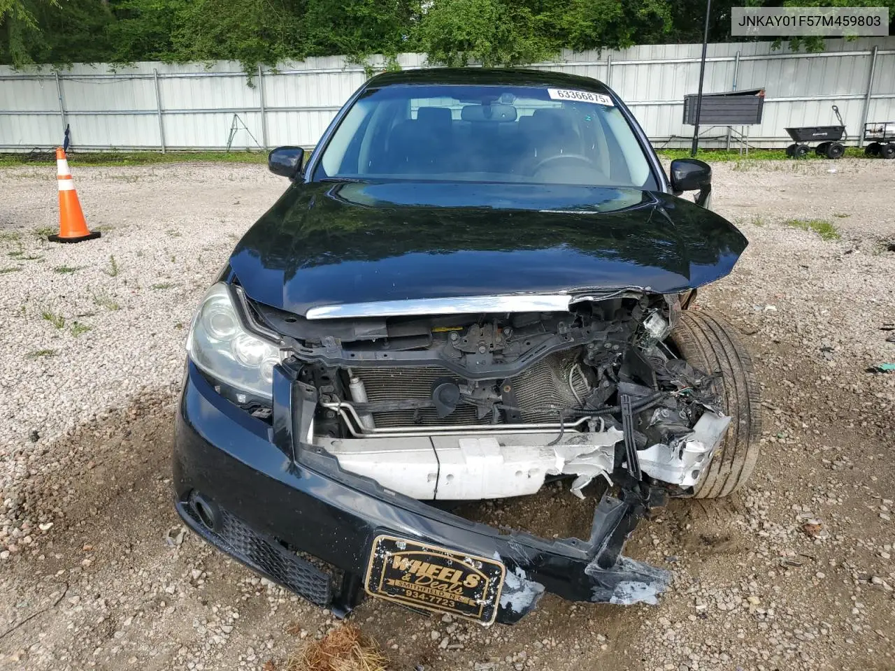 2007 Infiniti M35 Base VIN: JNKAY01F57M459803 Lot: 63366875