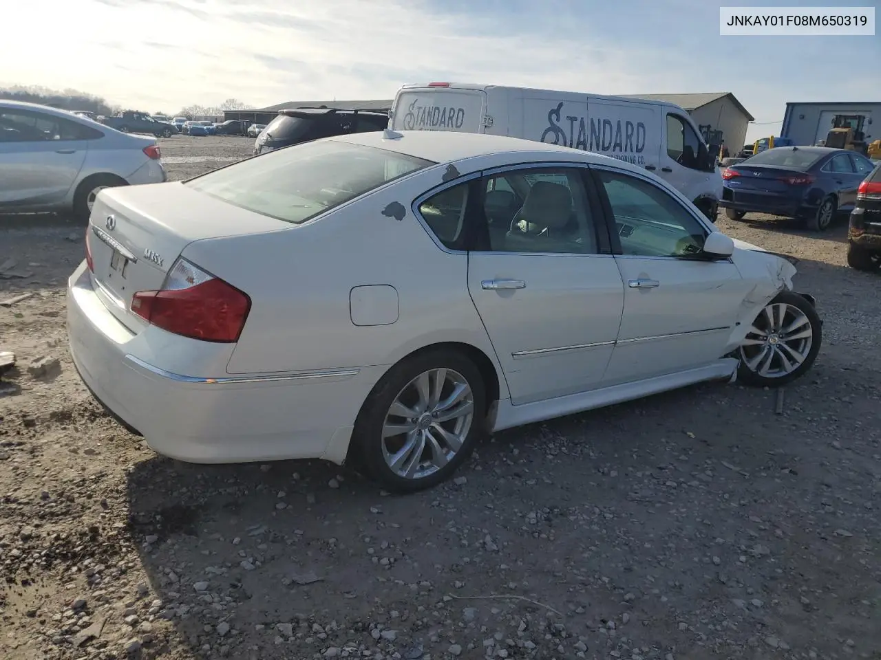 2008 Infiniti M35 Base VIN: JNKAY01F08M650319 Lot: 45046335