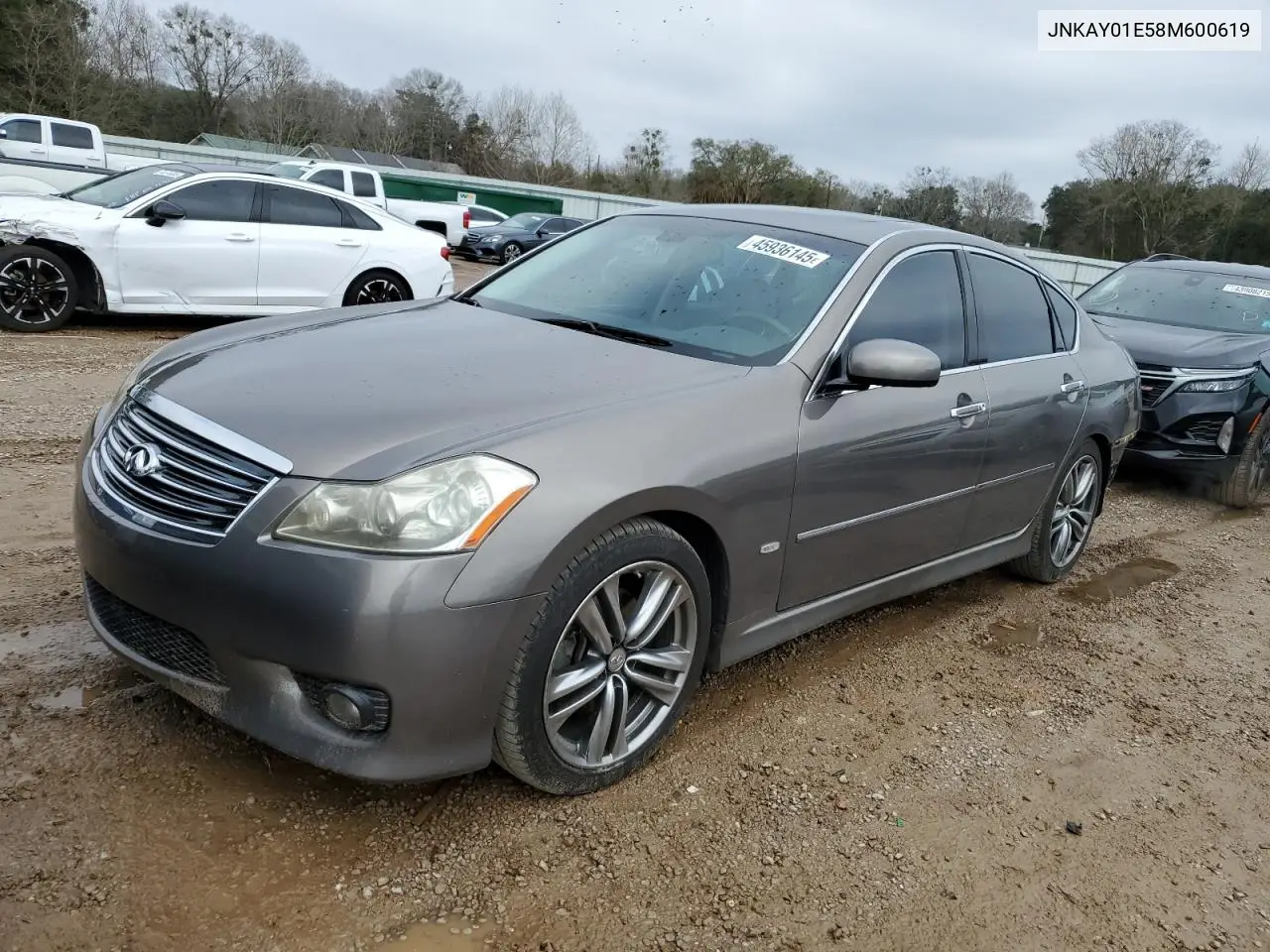 2008 Infiniti M35 Base VIN: JNKAY01E58M600619 Lot: 45936145
