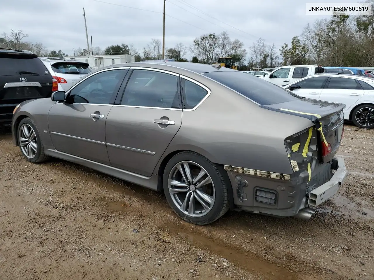 2008 Infiniti M35 Base VIN: JNKAY01E58M600619 Lot: 45936145