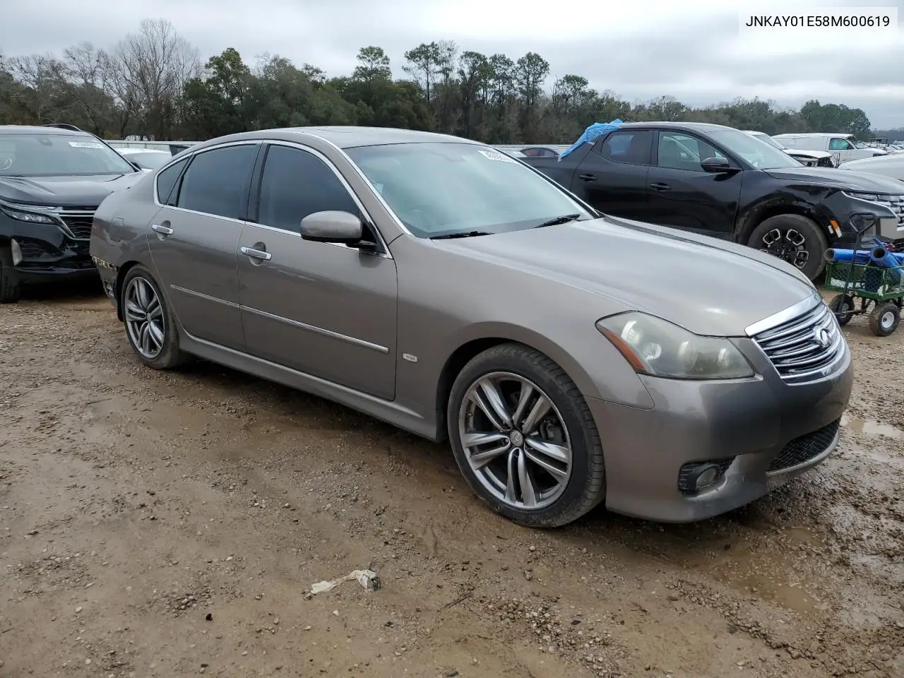 2008 Infiniti M35 Base VIN: JNKAY01E58M600619 Lot: 45936145