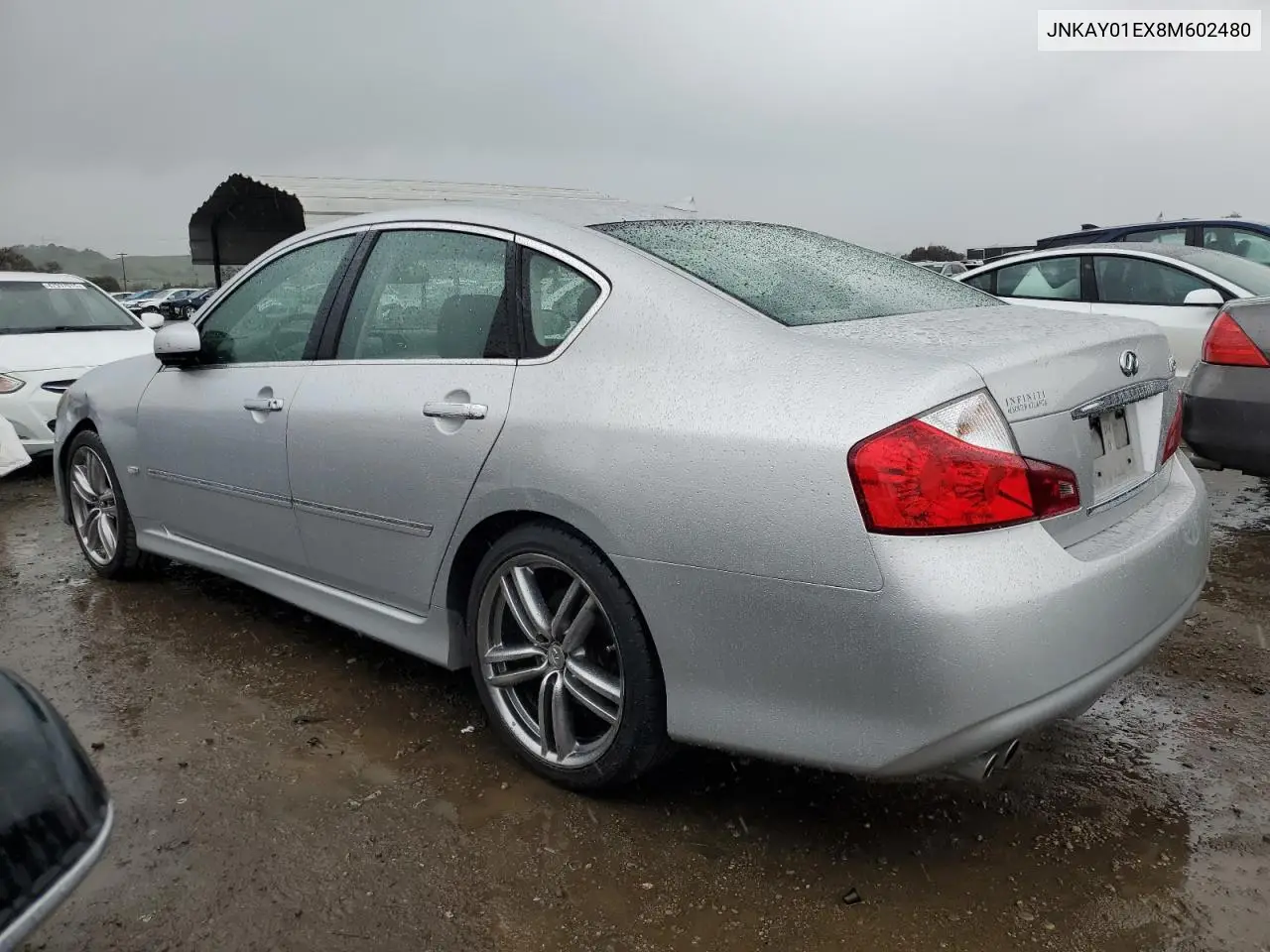 2008 Infiniti M35 Base VIN: JNKAY01EX8M602480 Lot: 48939535