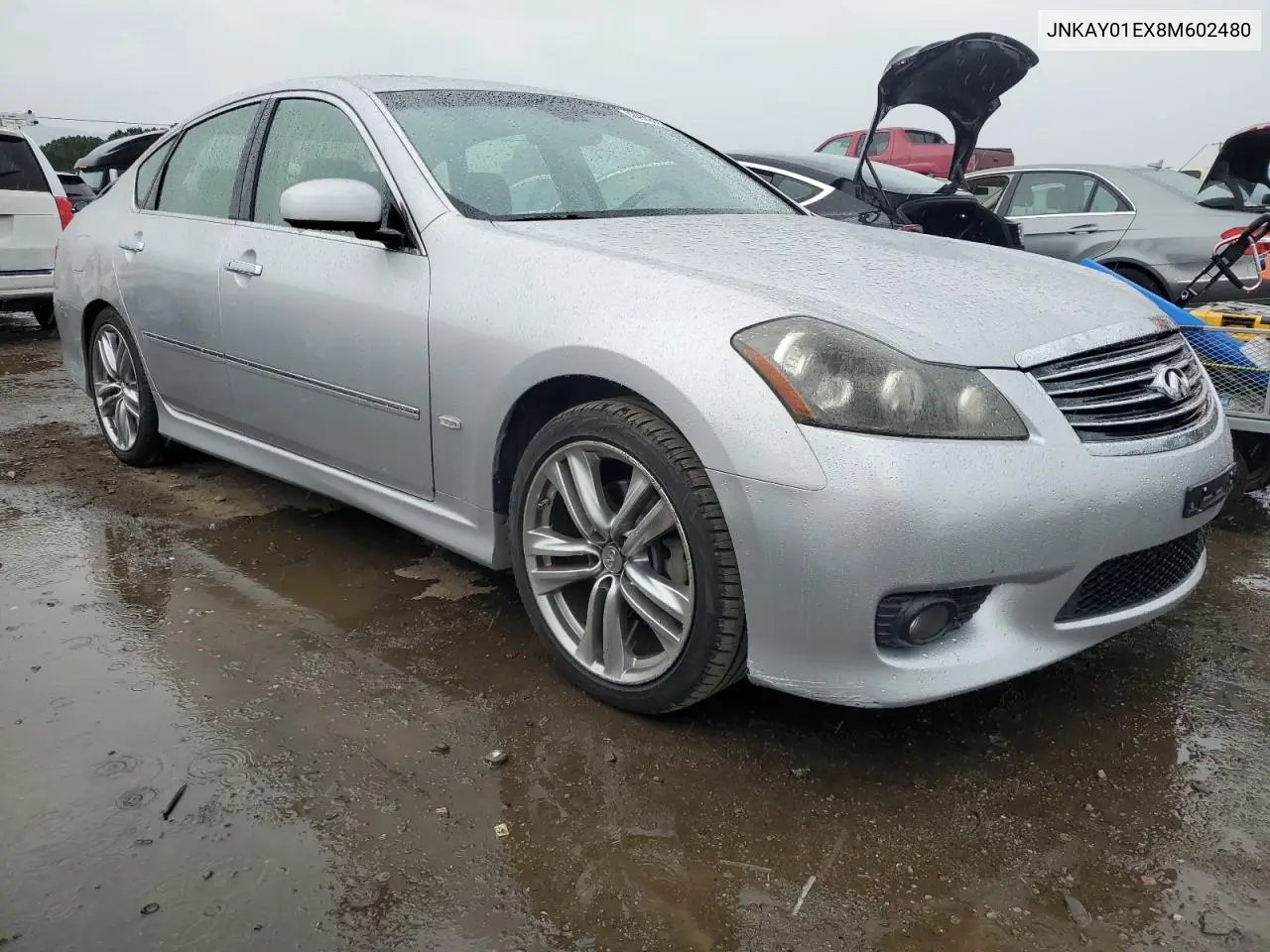 2008 Infiniti M35 Base VIN: JNKAY01EX8M602480 Lot: 48939535