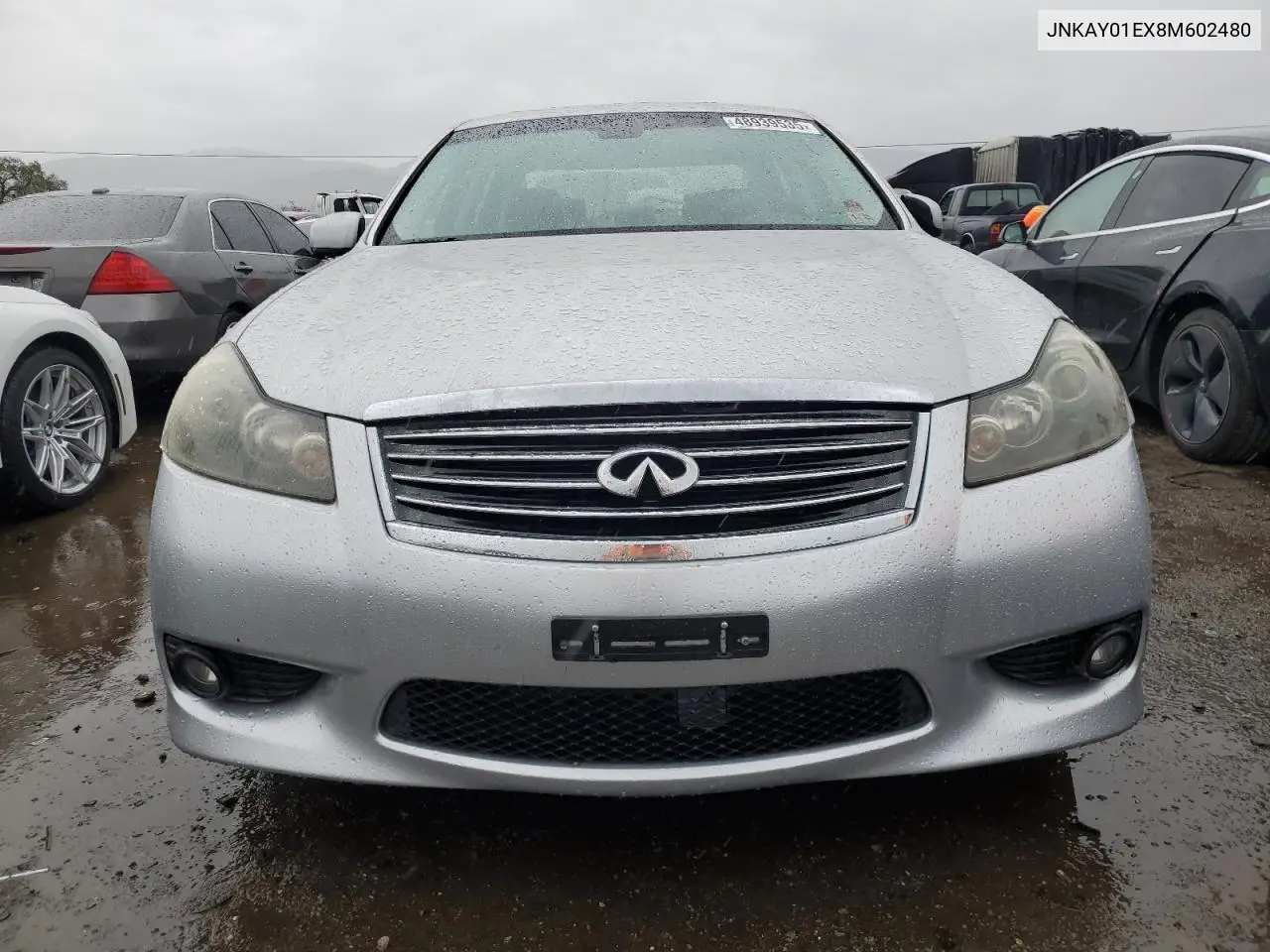 2008 Infiniti M35 Base VIN: JNKAY01EX8M602480 Lot: 48939535