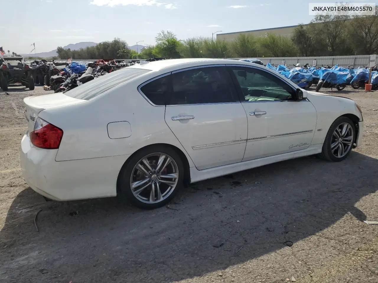 2008 Infiniti M35 Base VIN: JNKAY01E48M605570 Lot: 53136005