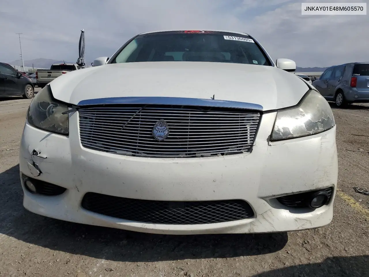 2008 Infiniti M35 Base VIN: JNKAY01E48M605570 Lot: 53136005