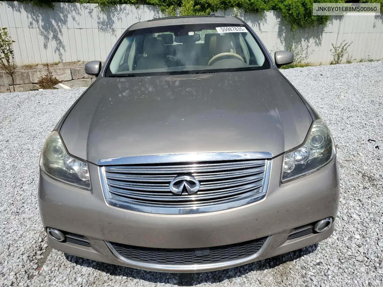 2008 Infiniti M45 Base VIN: JNKBY01E88M500860 Lot: 55987835