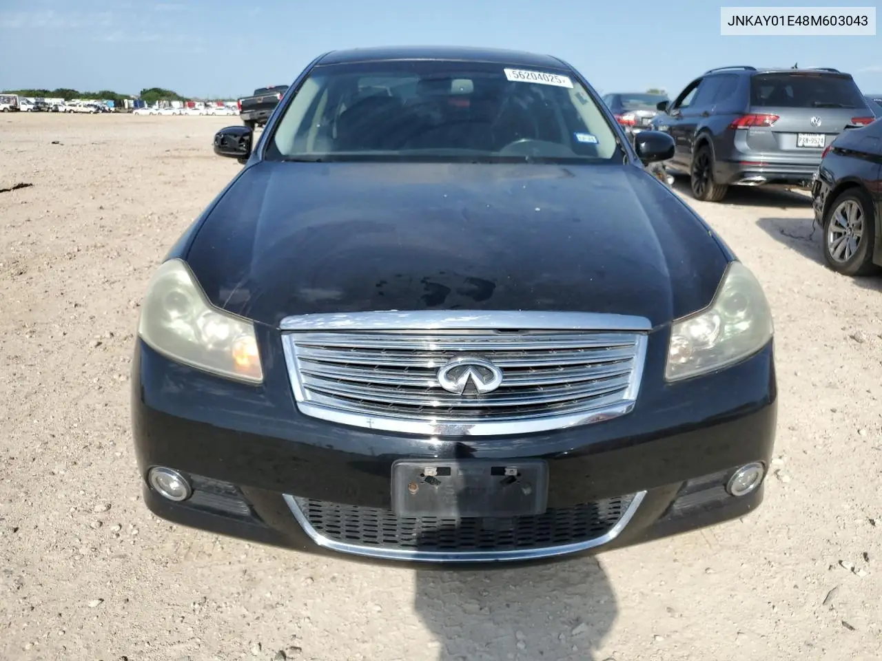 2008 Infiniti M35 Base VIN: JNKAY01E48M603043 Lot: 56204025