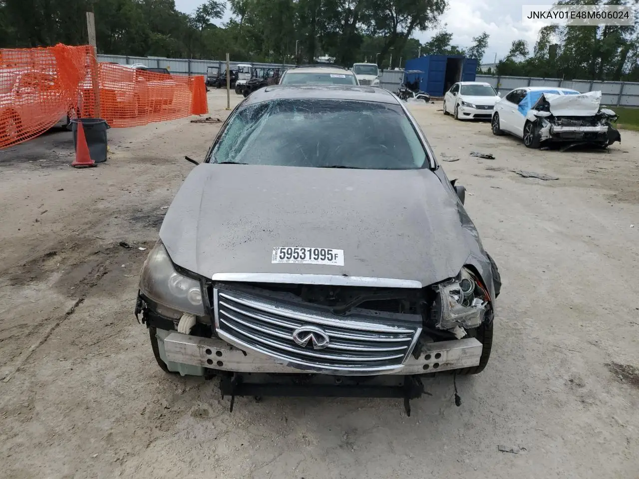 2008 Infiniti M35 Base VIN: JNKAY01E48M606024 Lot: 59531995