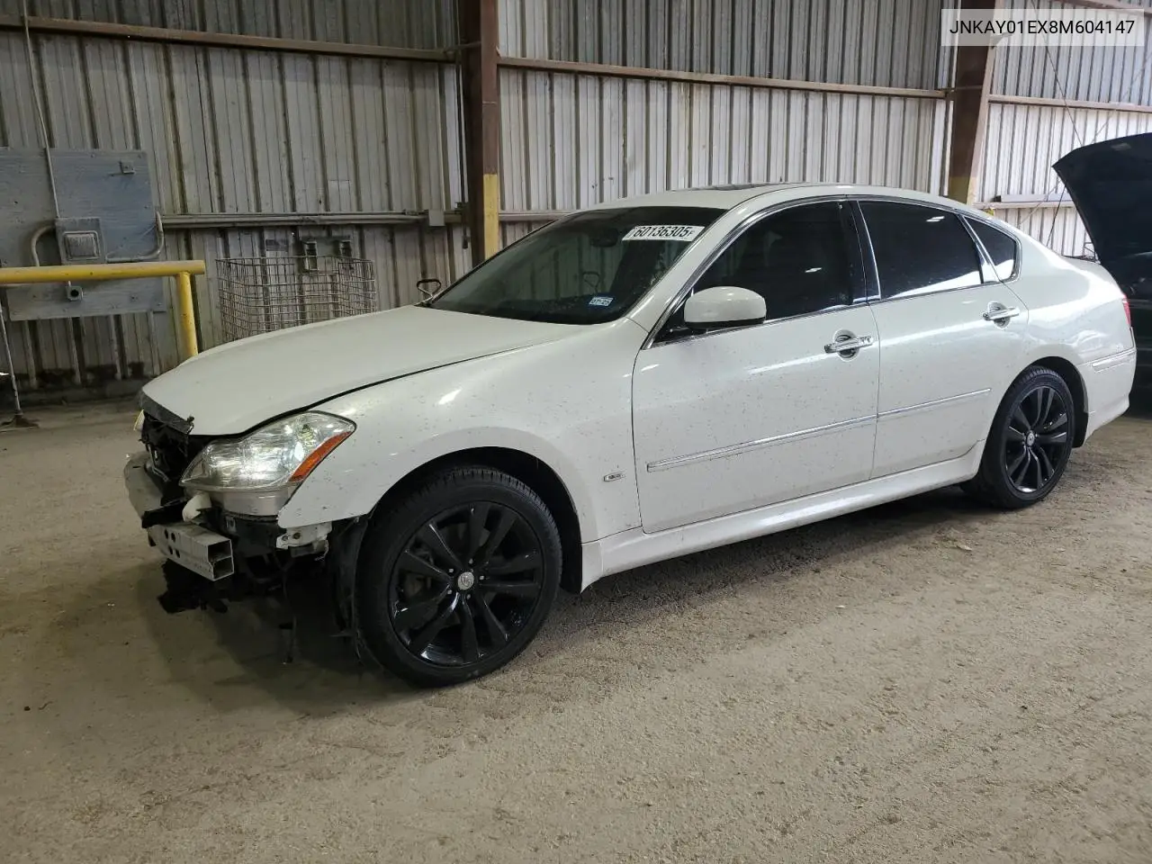 2008 Infiniti M35 Base VIN: JNKAY01EX8M604147 Lot: 60136305