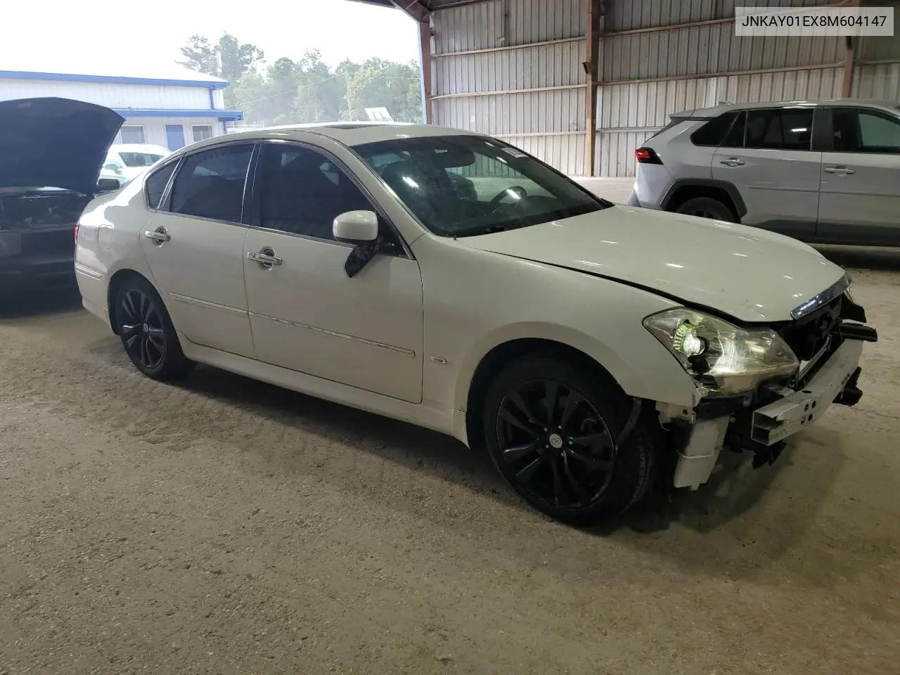 2008 Infiniti M35 Base VIN: JNKAY01EX8M604147 Lot: 60136305