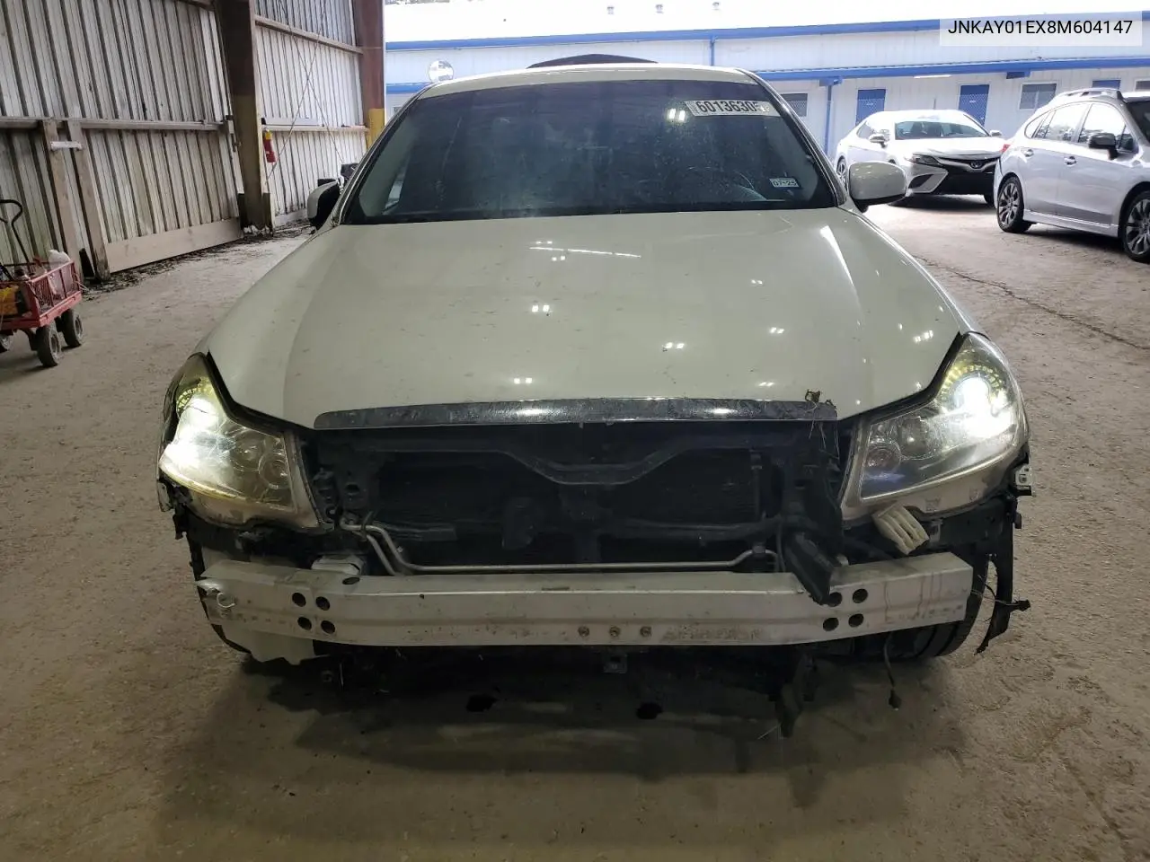 2008 Infiniti M35 Base VIN: JNKAY01EX8M604147 Lot: 60136305