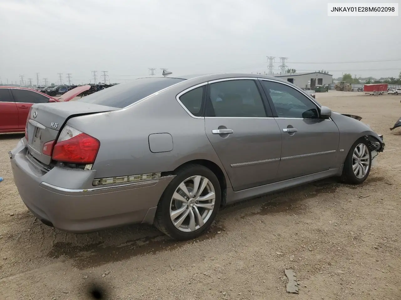 2008 Infiniti M35 Base VIN: JNKAY01E28M602098 Lot: 60748815