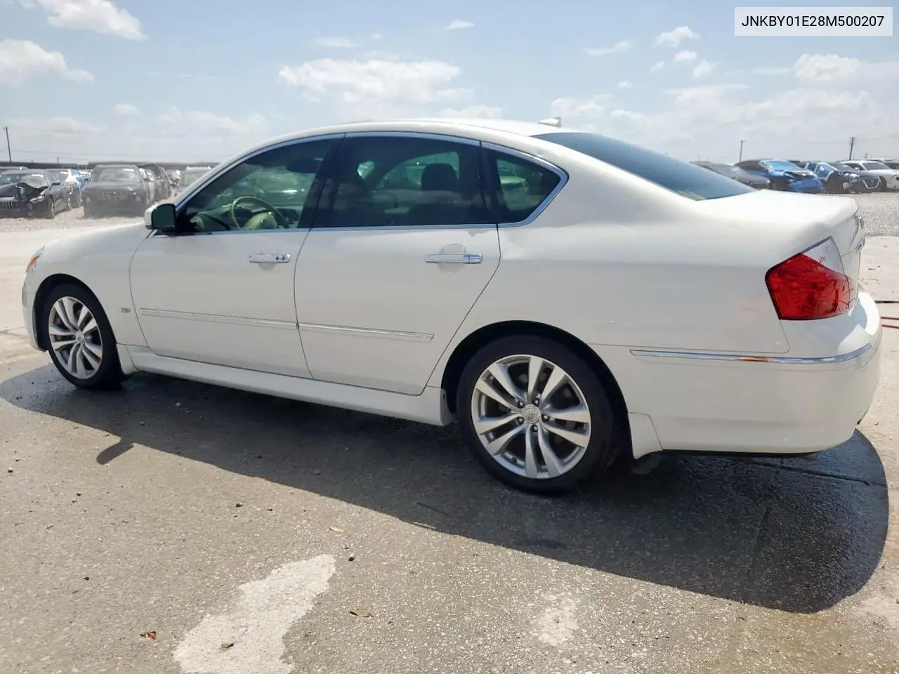 2008 Infiniti M45 Base VIN: JNKBY01E28M500207 Lot: 61217215