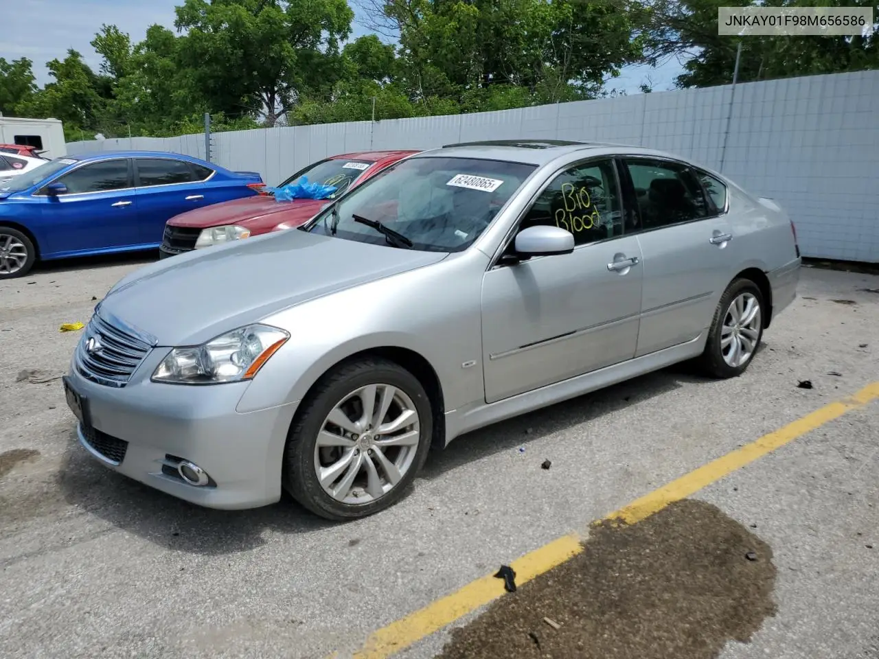 2008 Infiniti M35 Base VIN: JNKAY01F98M656586 Lot: 62480865