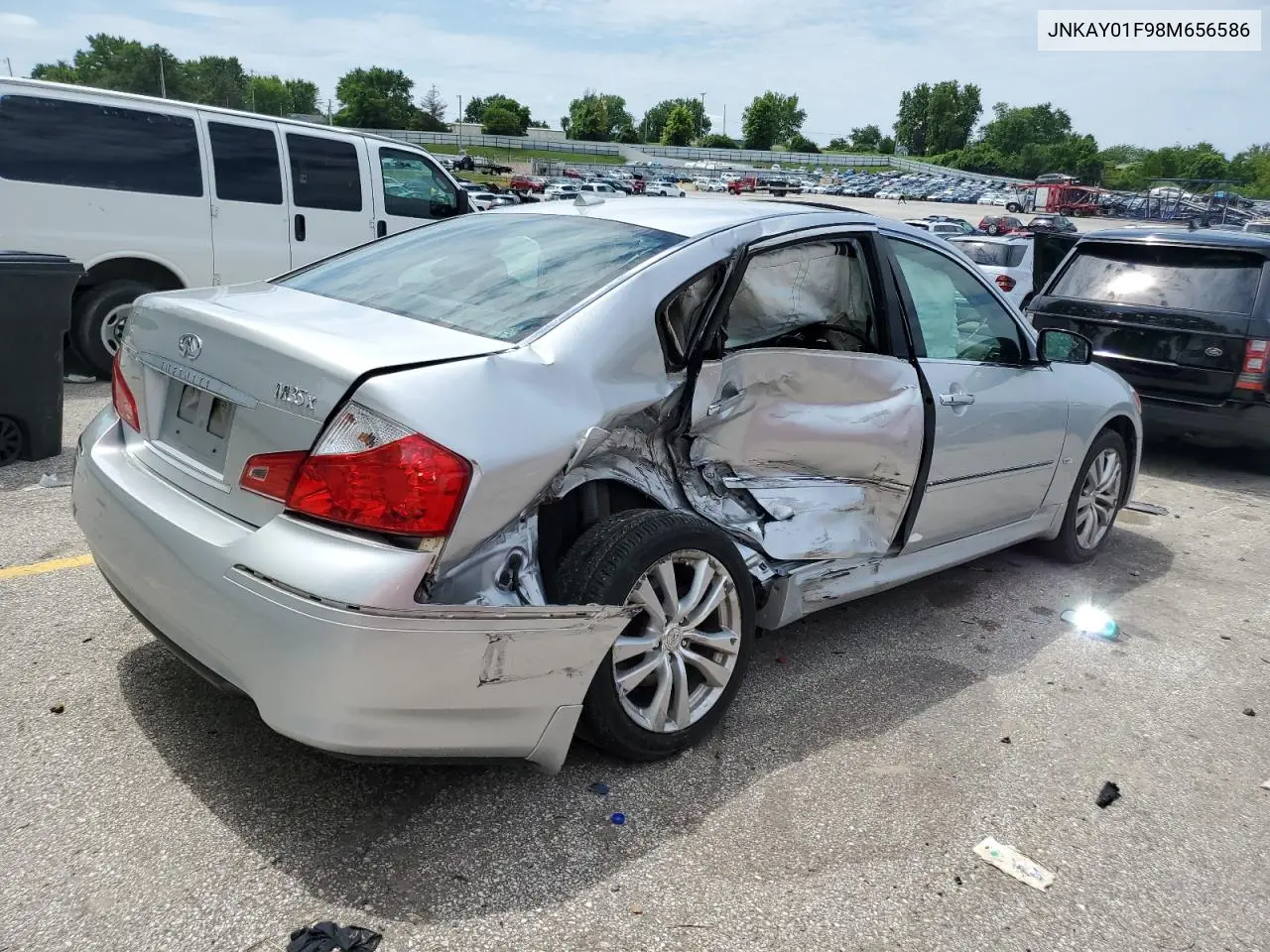 2008 Infiniti M35 Base VIN: JNKAY01F98M656586 Lot: 62480865