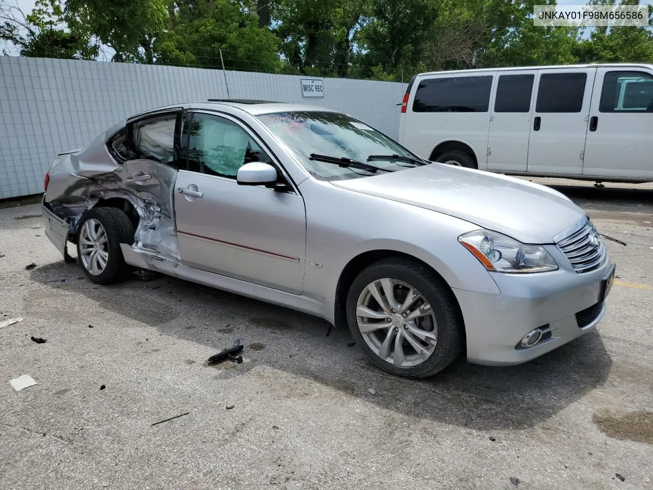 2008 Infiniti M35 Base VIN: JNKAY01F98M656586 Lot: 62480865