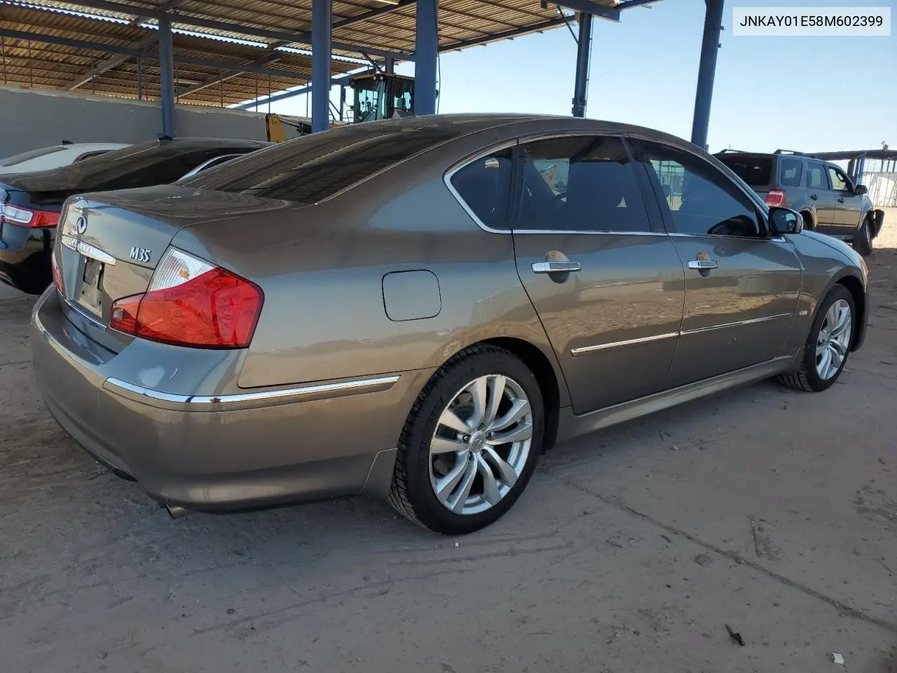 2008 Infiniti M35 Base VIN: JNKAY01E58M602399 Lot: 62782435
