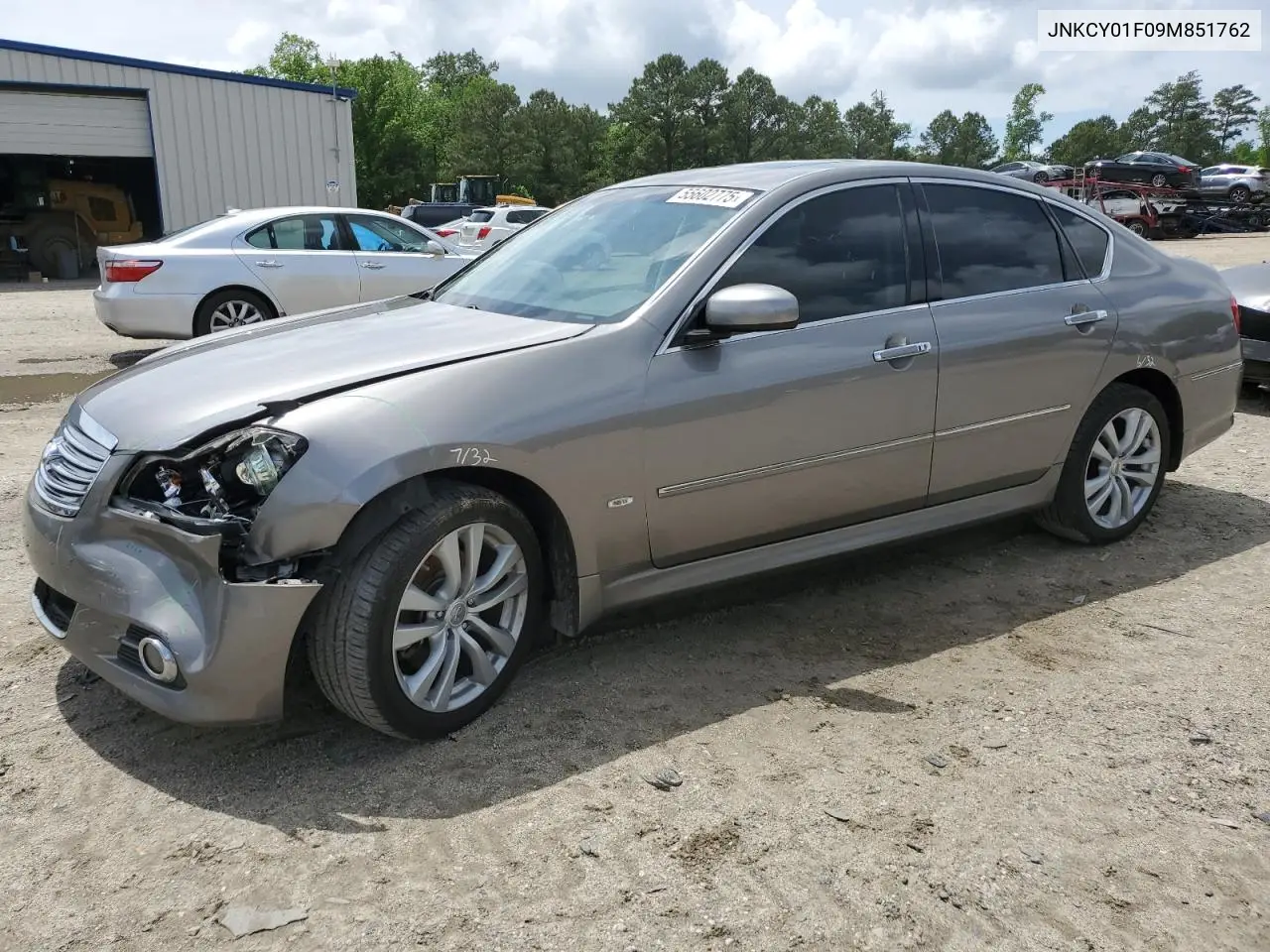 2009 Infiniti M35 Base VIN: JNKCY01F09M851762 Lot: 55602775