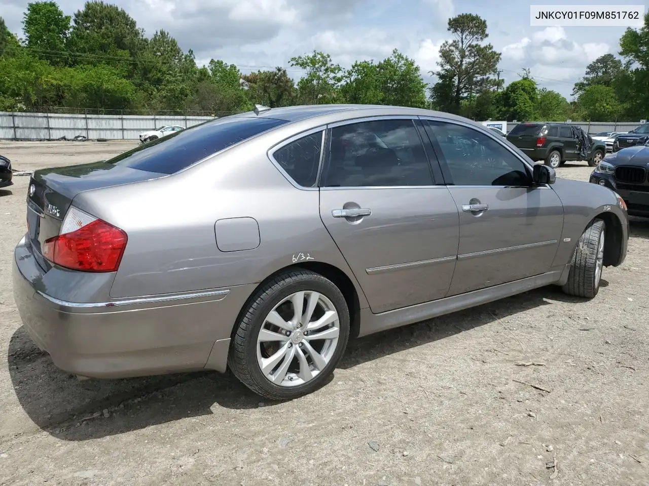 2009 Infiniti M35 Base VIN: JNKCY01F09M851762 Lot: 55602775